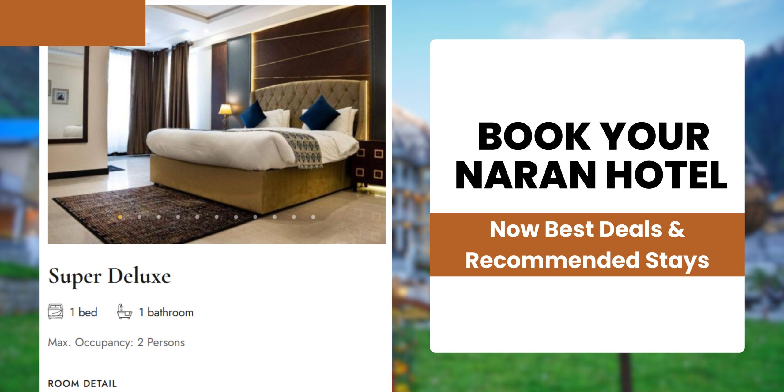 Book Your Naran Hotel Now Best Deals & Recommended Stays